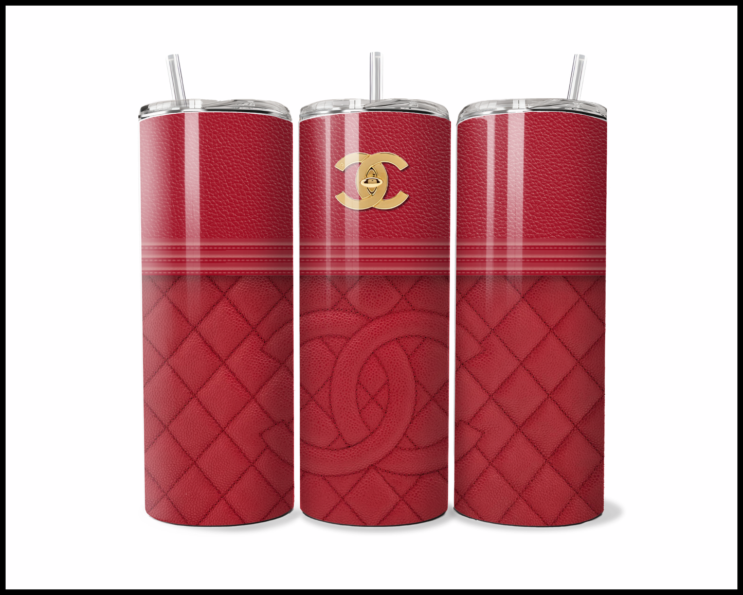 Designer Handbag Inspired Tumbler (005)
