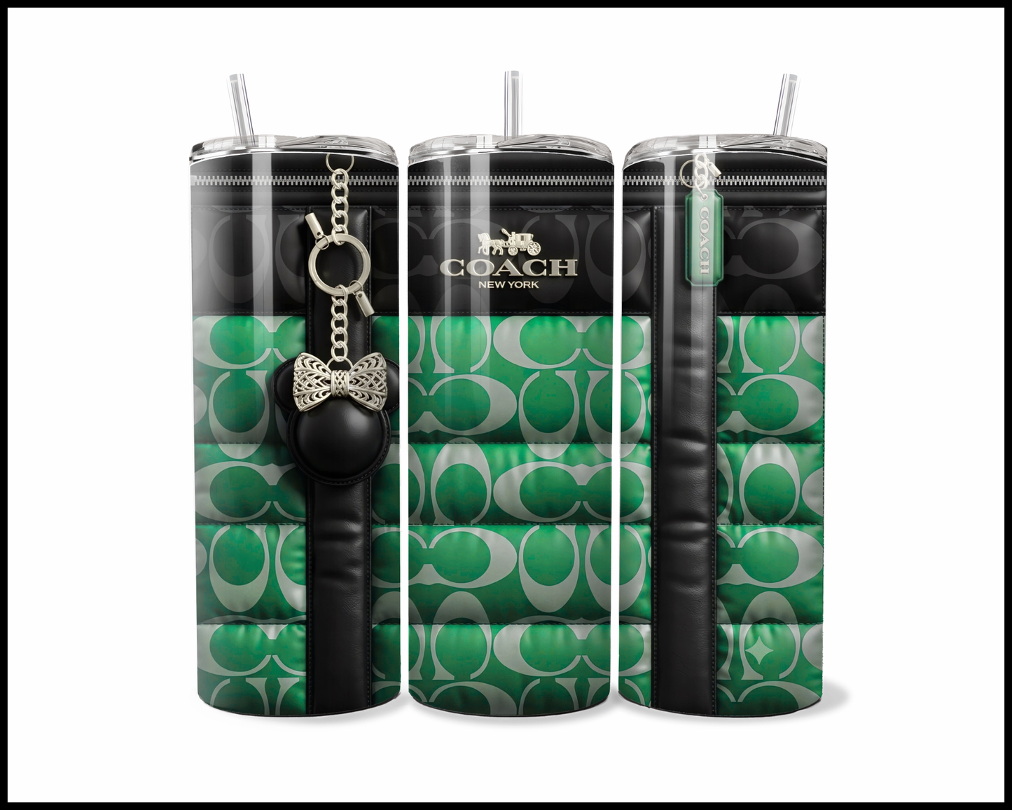 Designer Handbag Inspired Tumbler (340)