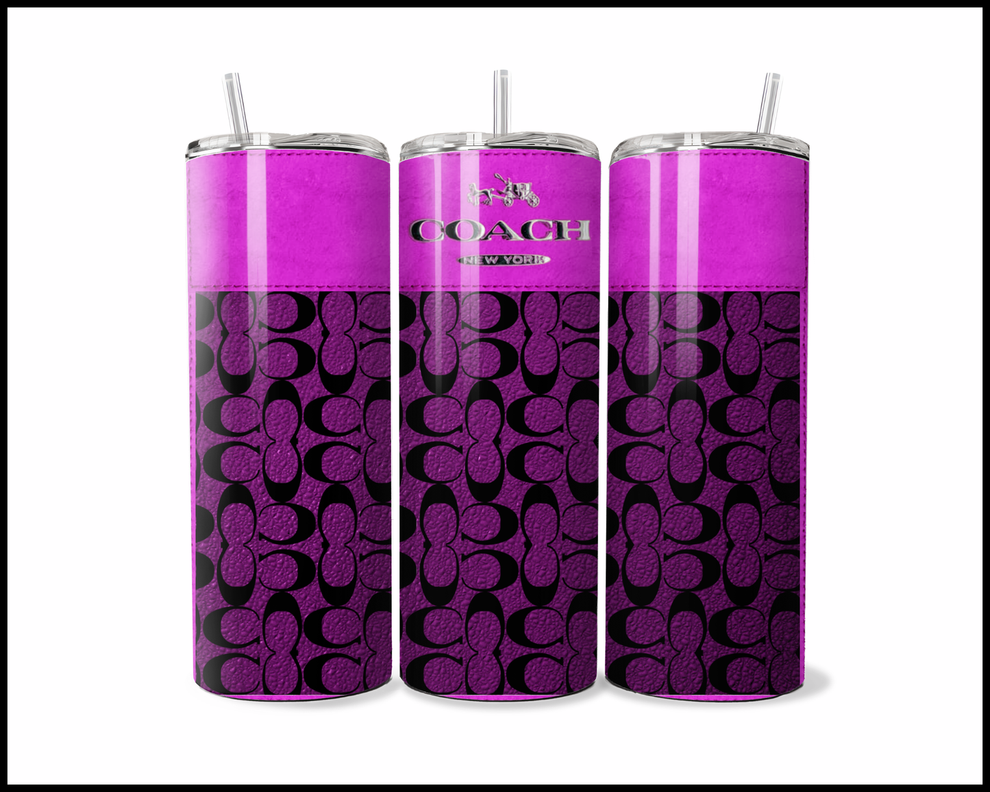 Designer Handbag Inspired Tumbler (228)