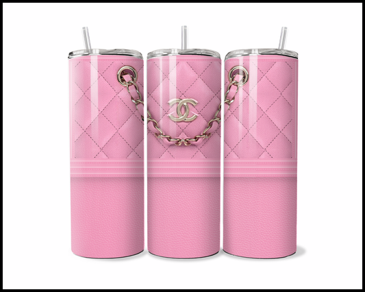 Designer Handbag Inspired Tumbler (001)