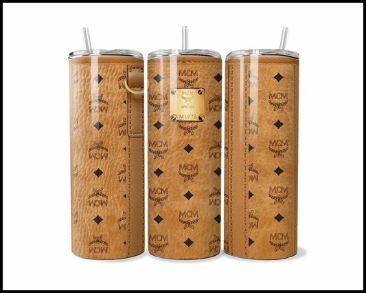 Designer Handbag Inspired Tumbler (007)