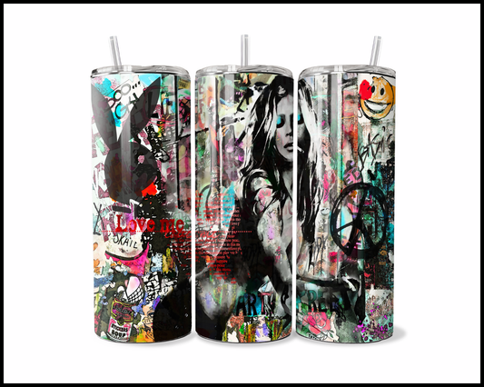 Chaotic Graffiti Dreams Tumbler (2907)