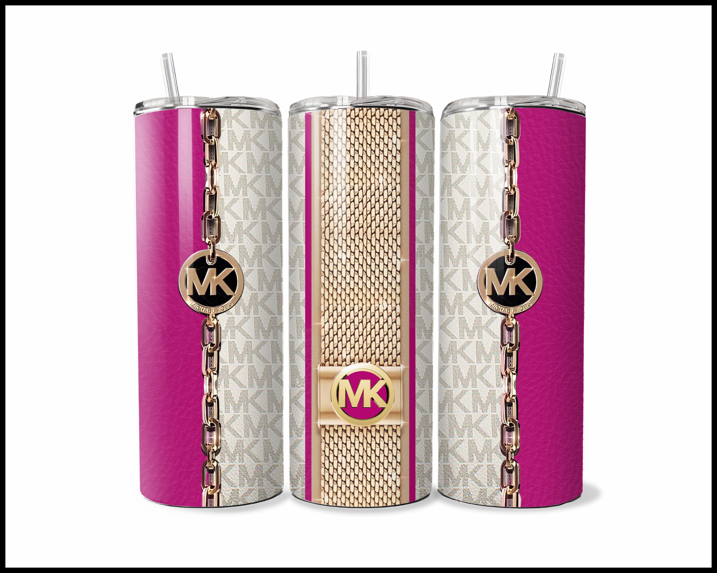 Designer Handbag Inspired Tumbler (007)