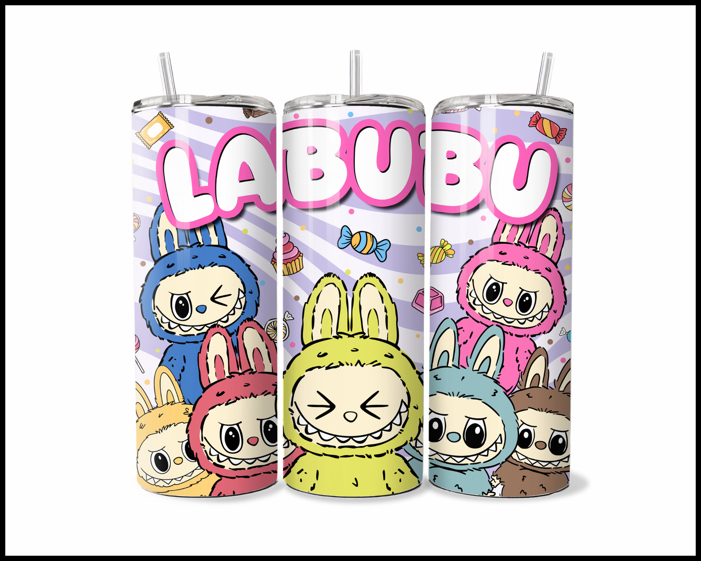 Sweet Monster Party  Tumbler (3610)