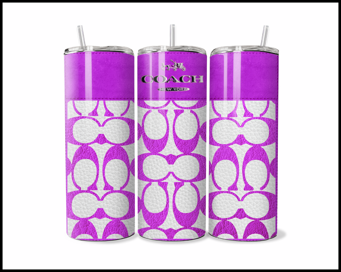 Designer Handbag Inspired Tumbler (253)