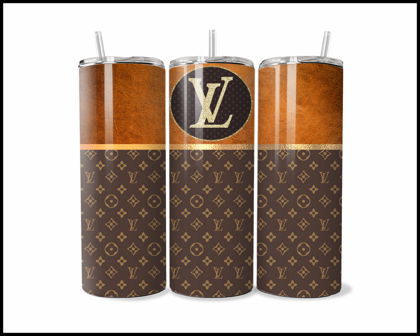 Designer Handbag Inspired Tumbler (049)