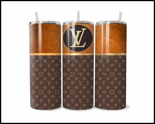 Designer Handbag Inspired Tumbler (049)