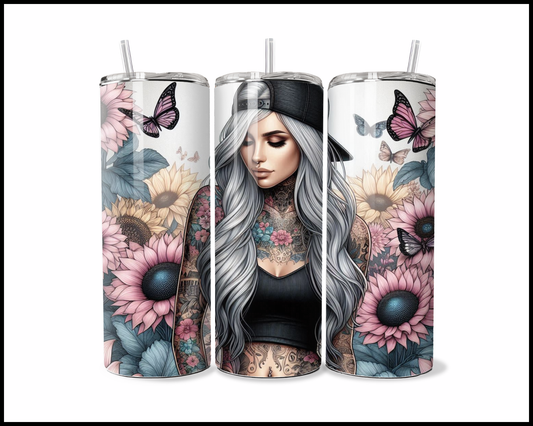 Serene Garden Melodies Tumbler (2558)