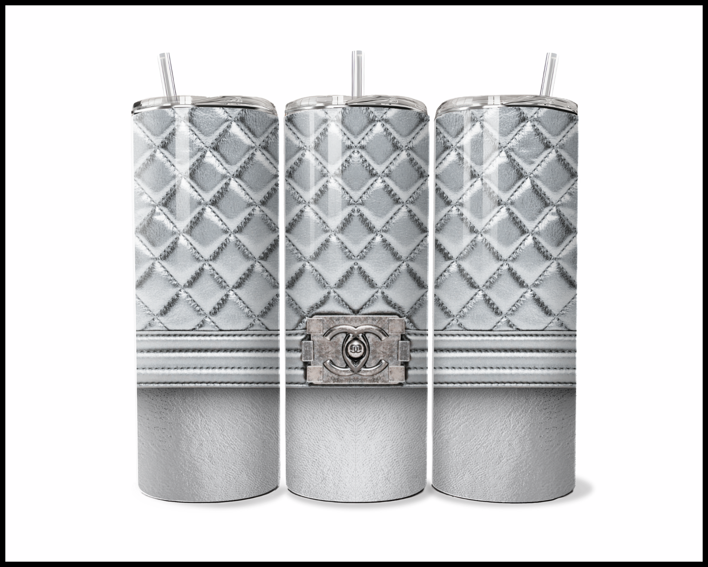 Designer Handbag Inspired Tumbler (007)