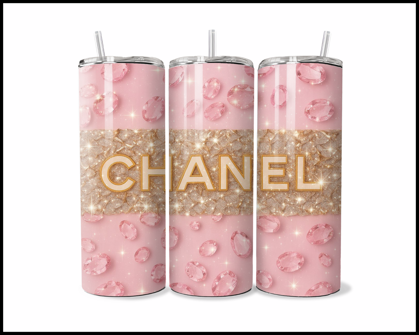 Pretty in Pink Opulence Tumbler (4857)