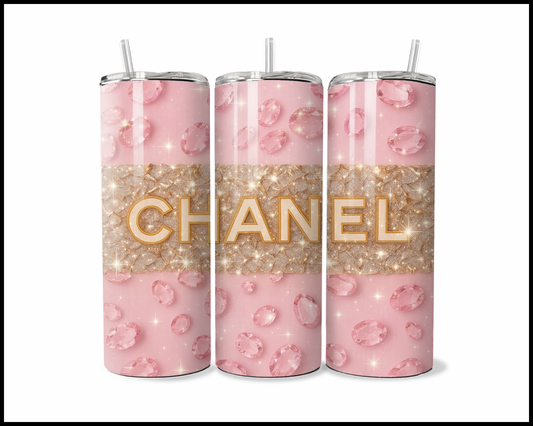 Pretty in Pink Opulence Tumbler (4857)
