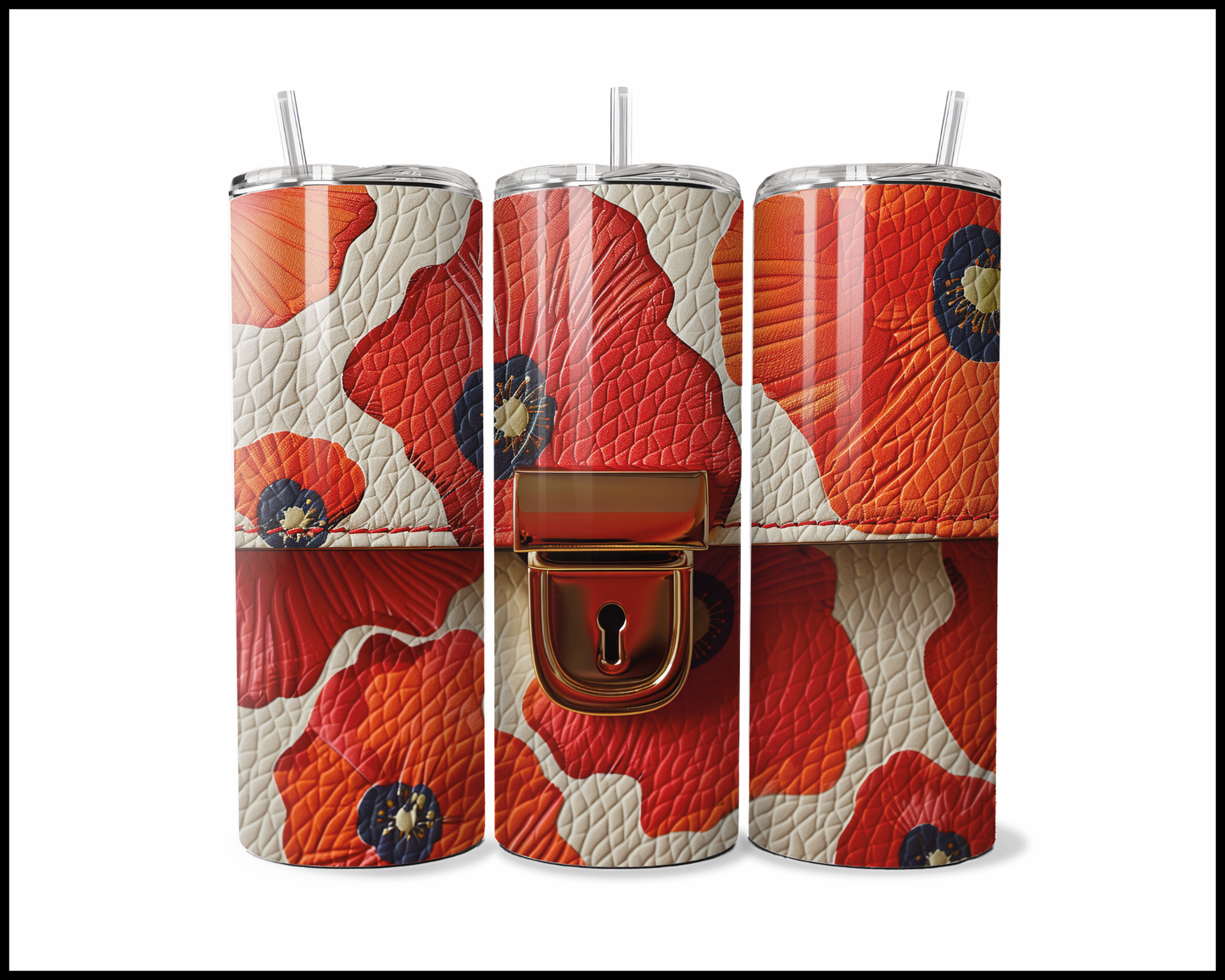 Designer Handbag Inspired Tumbler (034)