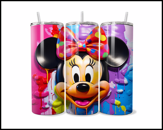 Splatter Bow Tumbler (875)