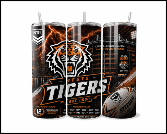 Stainless Steel Tumbler - Wests Tigers (5114)