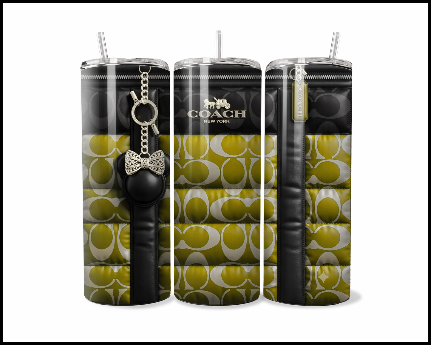 Designer Handbag Inspired Tumbler (340)