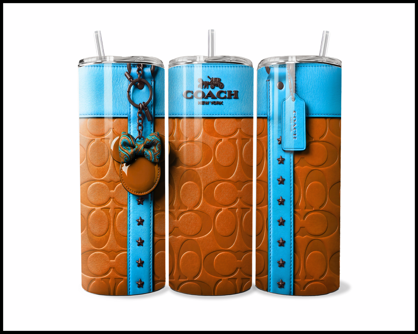 Designer Handbag Inspired Tumbler (338)