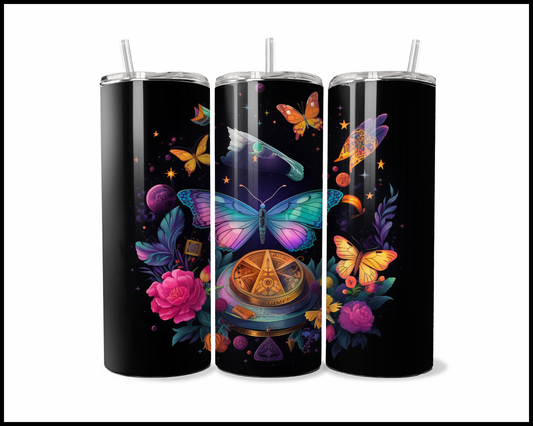 Cosmic Butterfly Tumbler (4014)