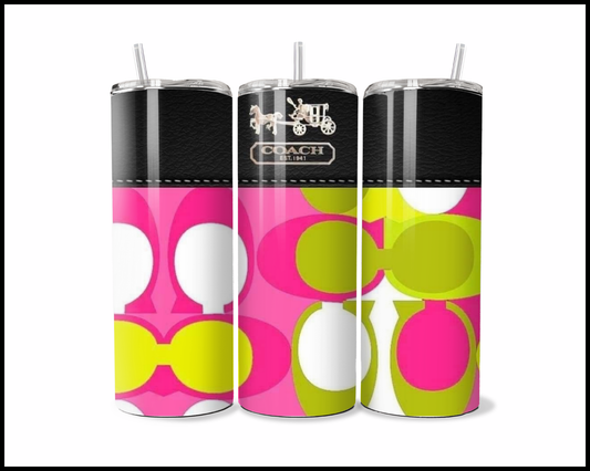 Designer Handbag Inspired Tumbler (218)