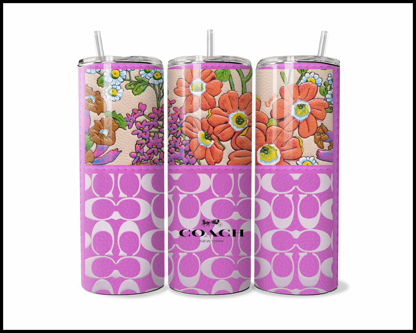 Designer Handbag Inspired Tumbler (126)