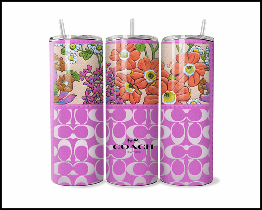 Designer Handbag Inspired Tumbler (126)