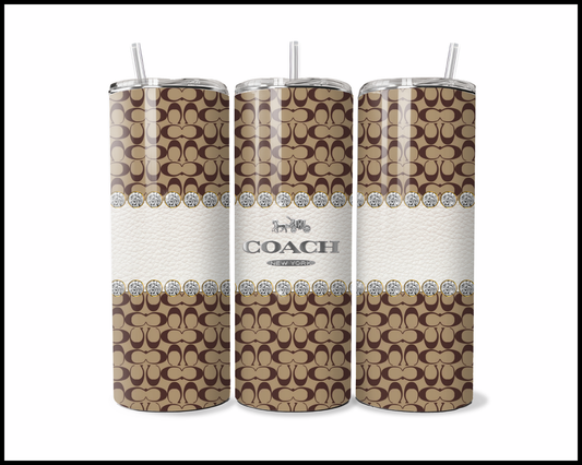 Designer Handbag Inspired Tumbler (108)