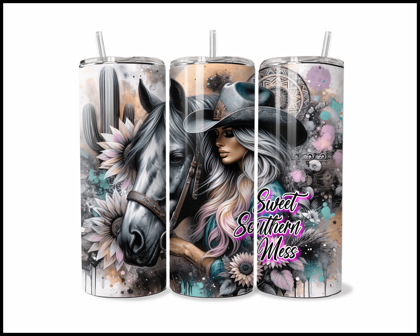 Sweet Southern Mess Tumbler (3807)