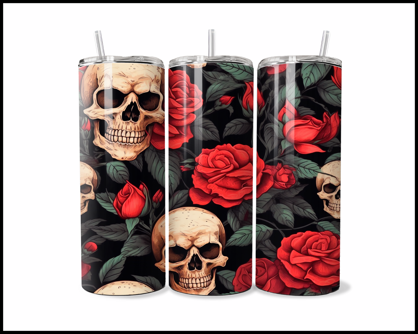 Bed of Roses, Box of Bones Tumbler (328)