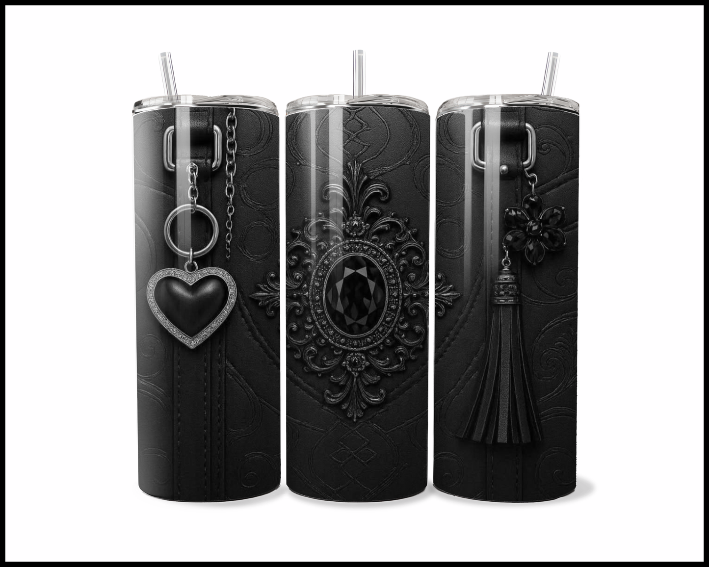 Designer Handbag Inspired Tumbler (017)