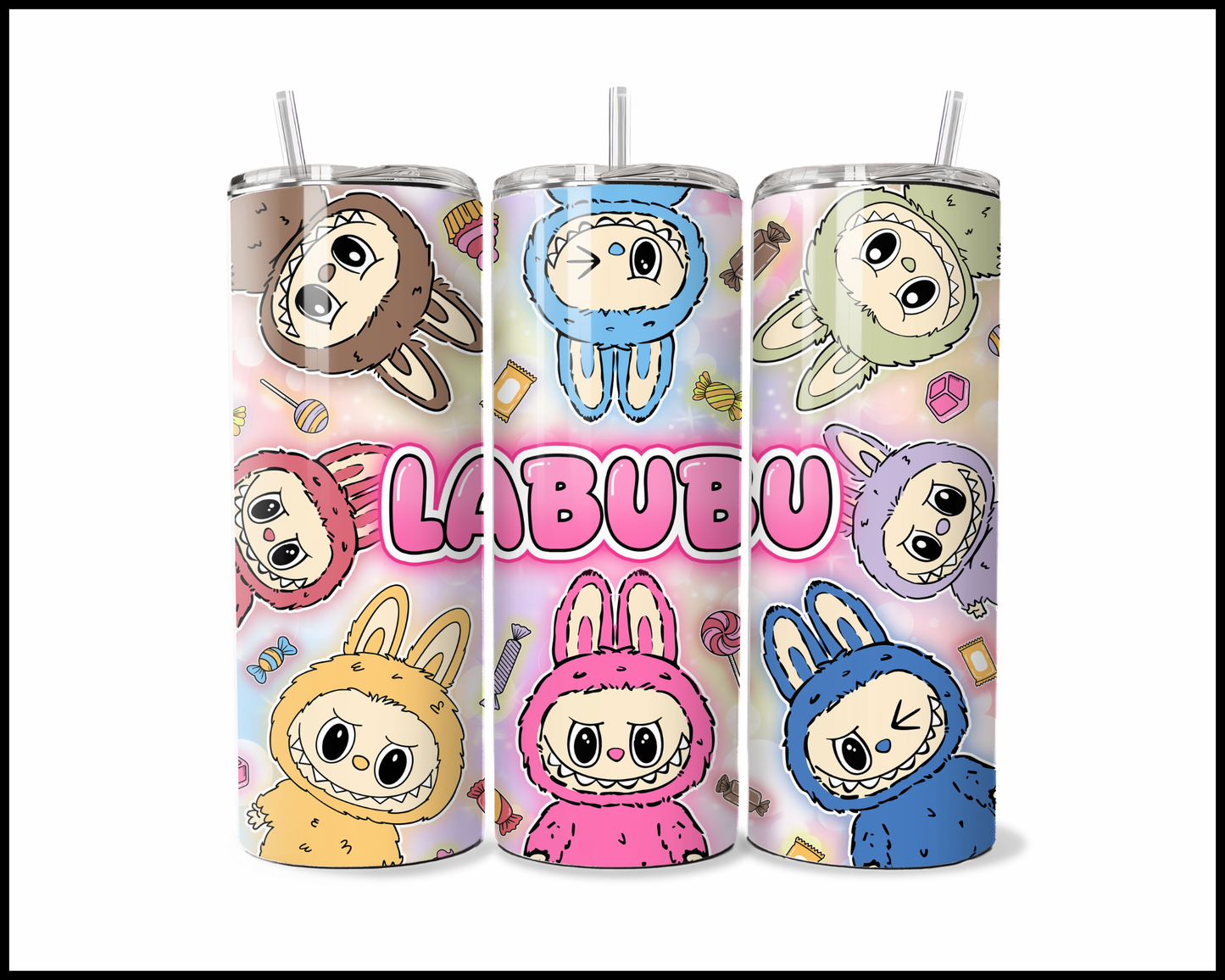 Sweet Monster Party  Tumbler (3612)