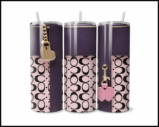 Designer Handbag Inspired Tumbler (023)