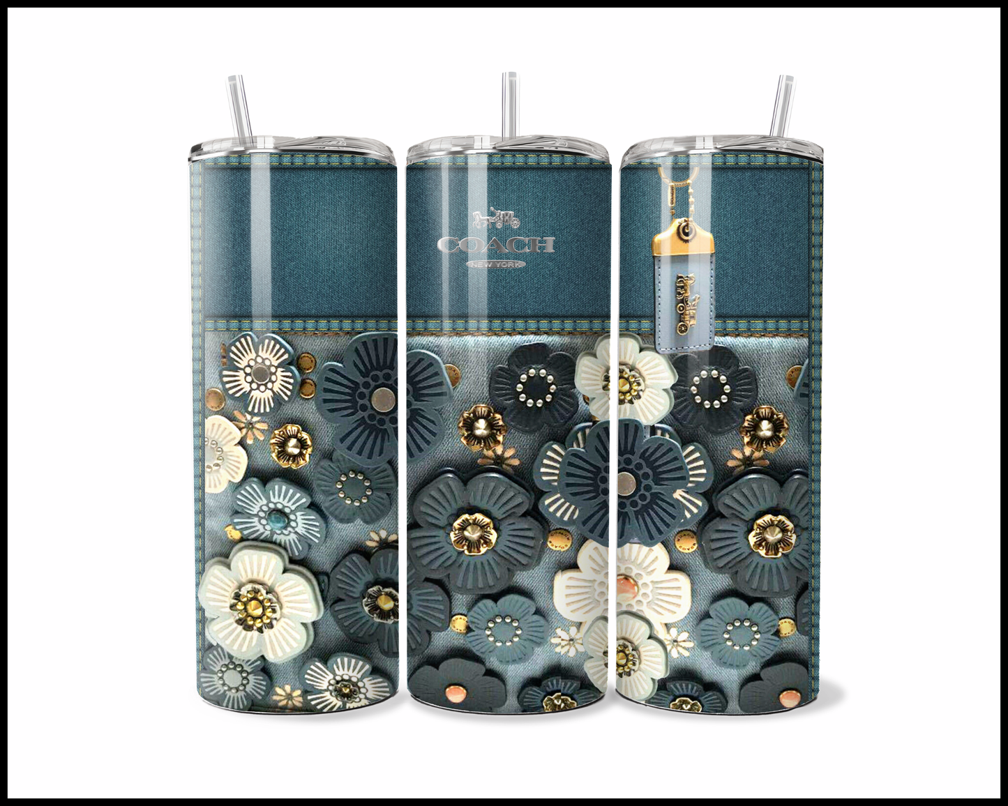 Designer Handbag Inspired Tumbler (109)