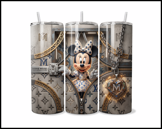 Whimsical Zipper to Secret Worlds Tumbler (4820)
