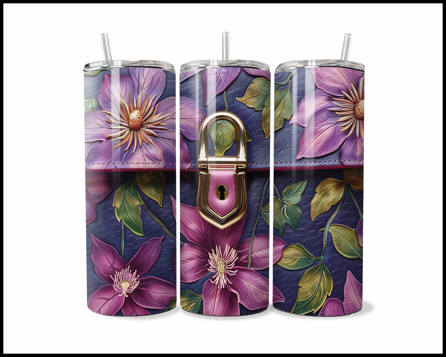 Designer Handbag Inspired Tumbler (127)
