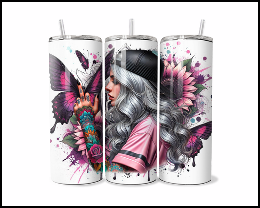 Flipping You Off From Every Angle Tumbler (2553)