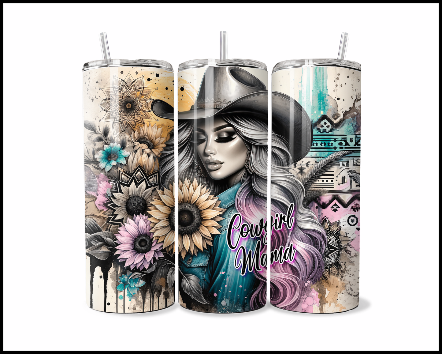 Cowgirl Mama Tumbler (3808)