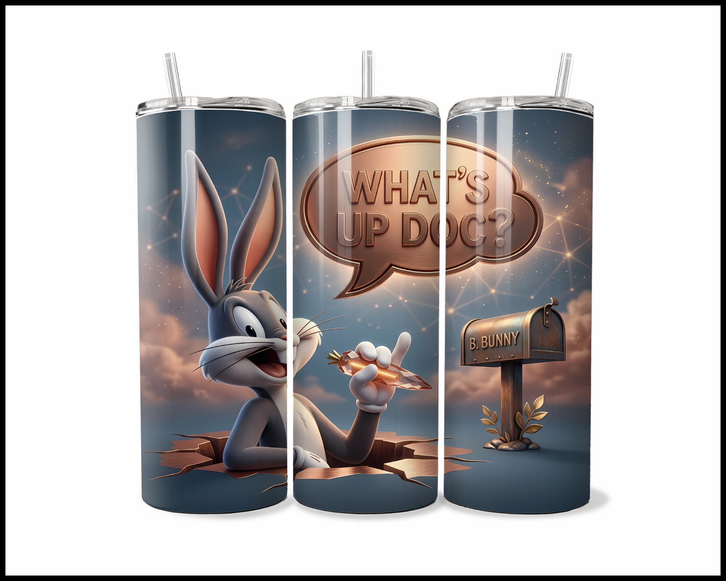 The Crystal Carrot Mailbox Tumbler (5282)