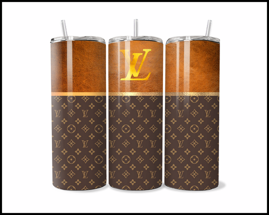 Designer Handbag Inspired Tumbler (050)