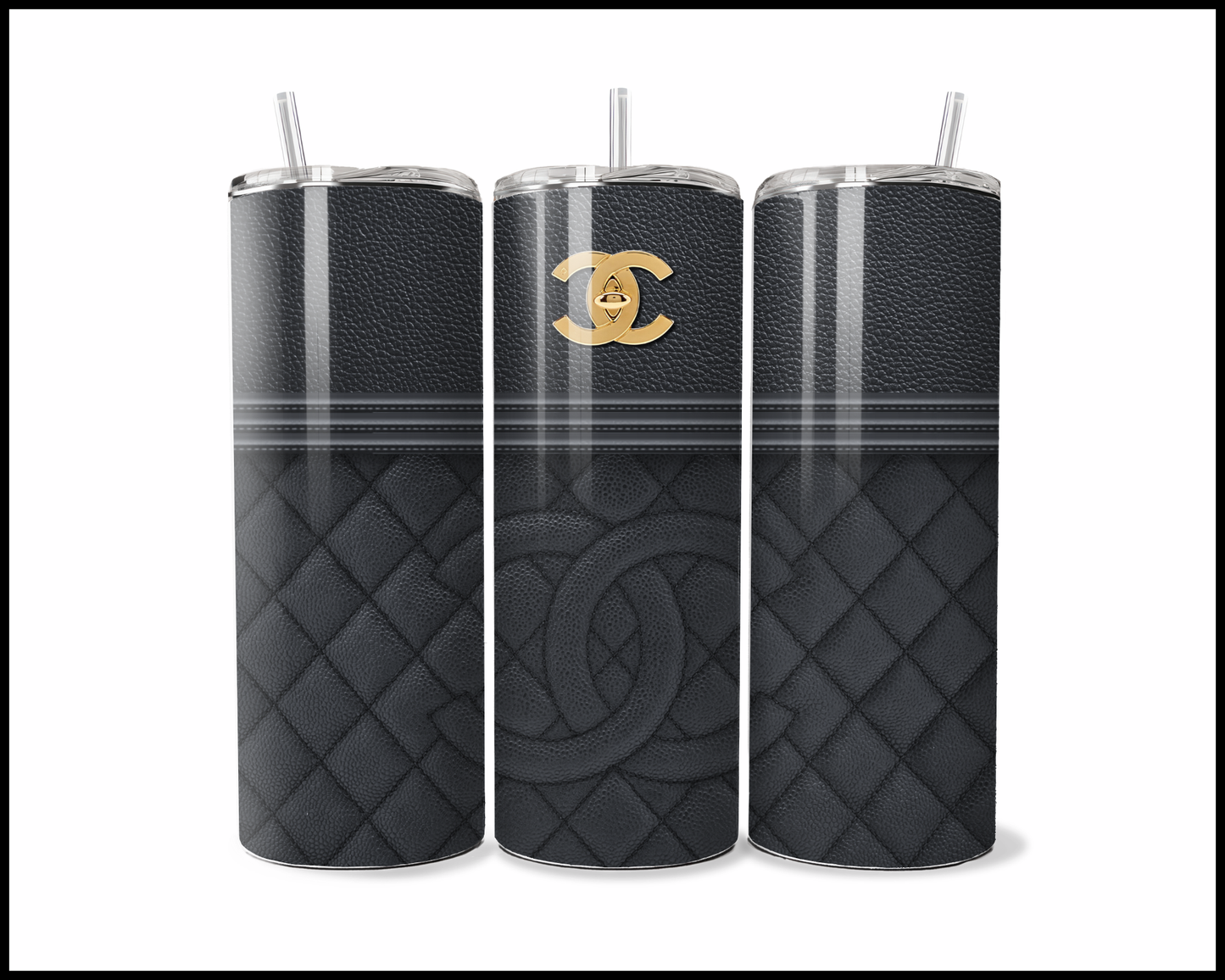 Designer Handbag Inspired Tumbler (008)