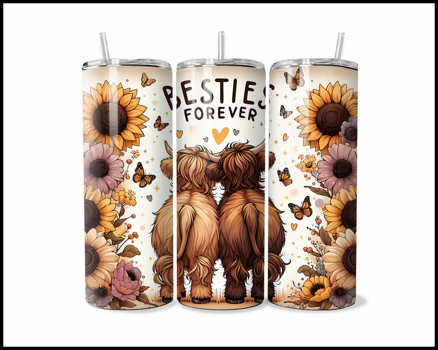 Besties Forever Tumbler (3663)