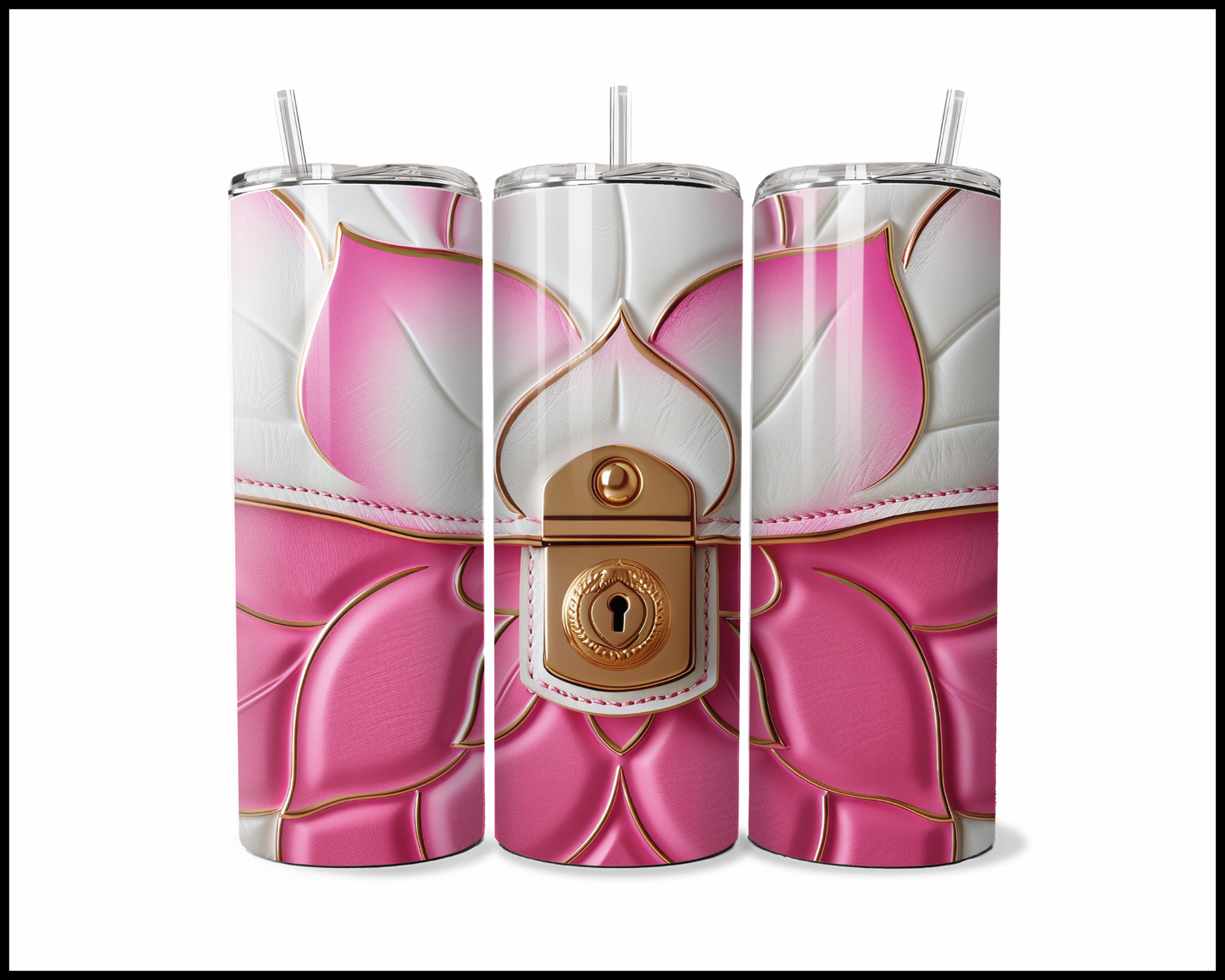 Designer Handbag Inspired Tumbler (061)