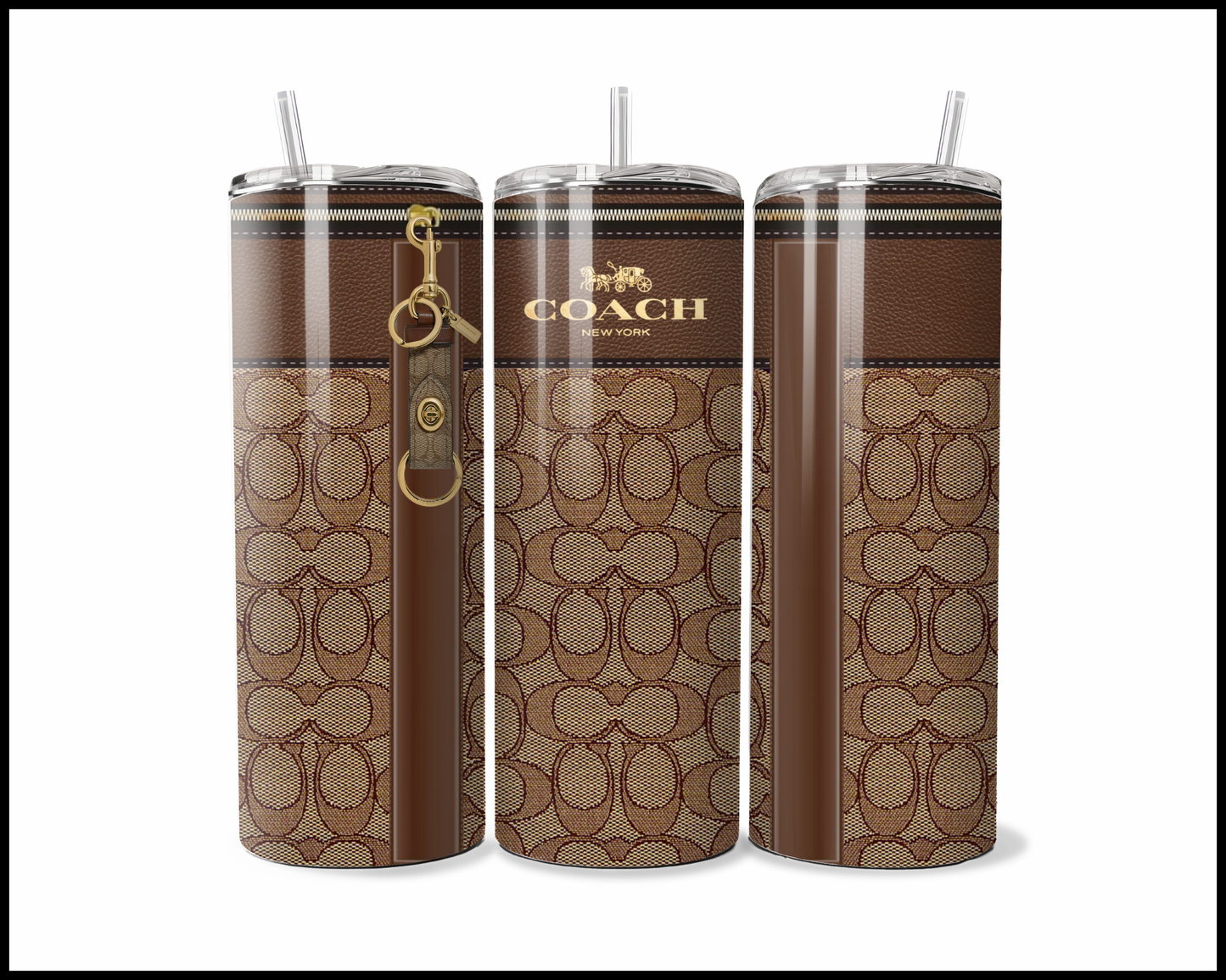 Designer Handbag Inspired Tumbler (051)