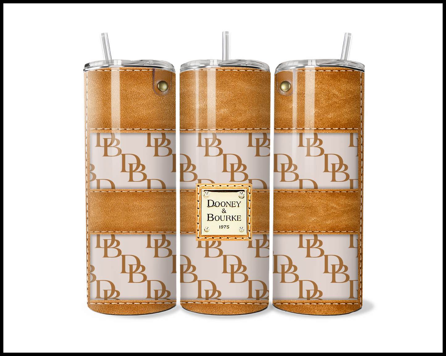 Designer Handbag Inspired Tumbler (008)