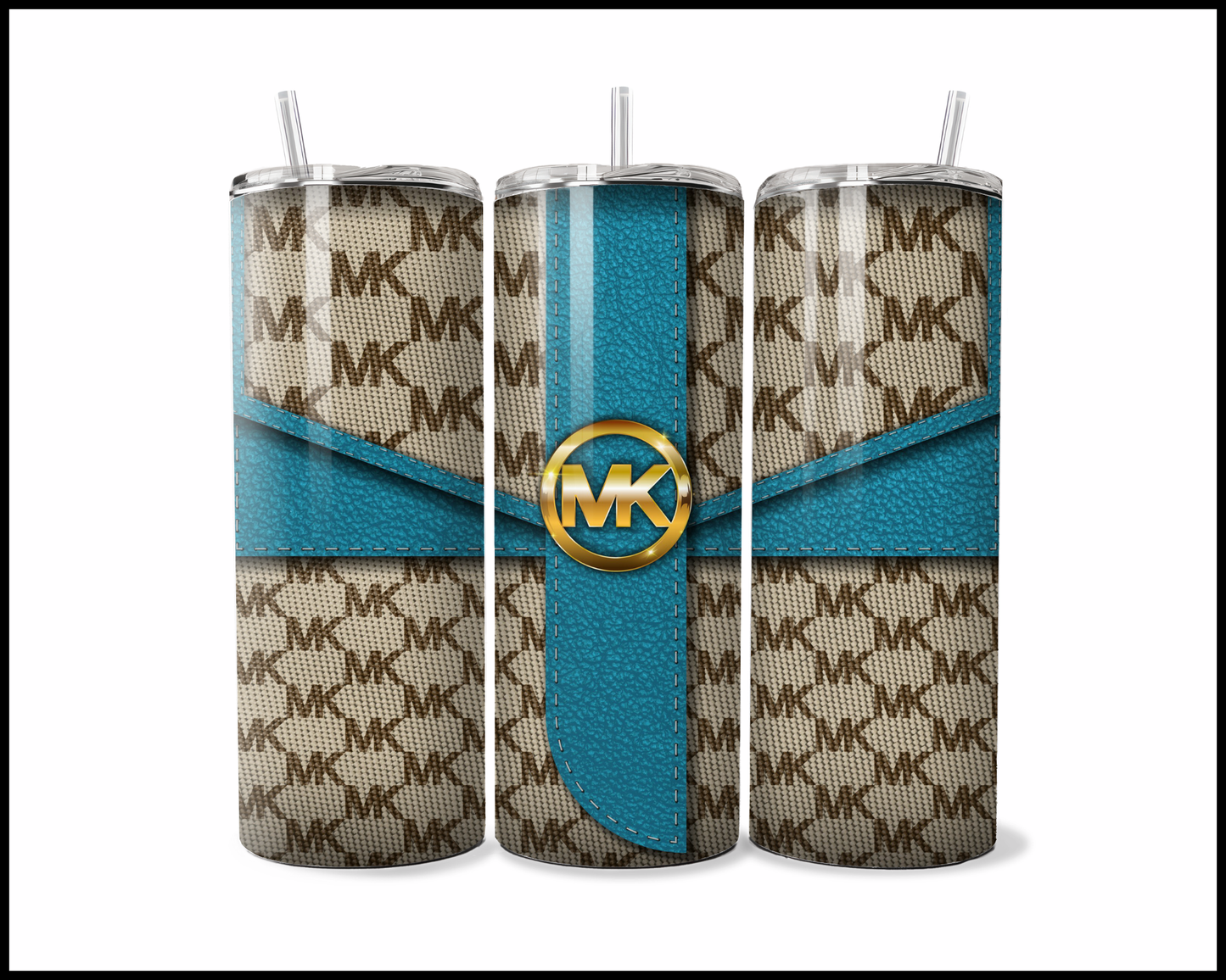Designer Handbag Inspired Tumbler (023)