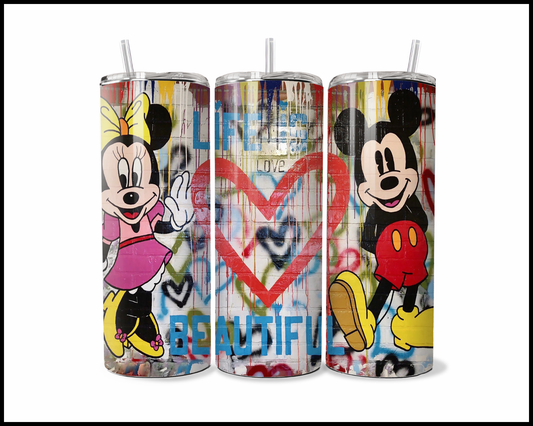 Urban Alleyway Sweethearts Tumbler (2906)