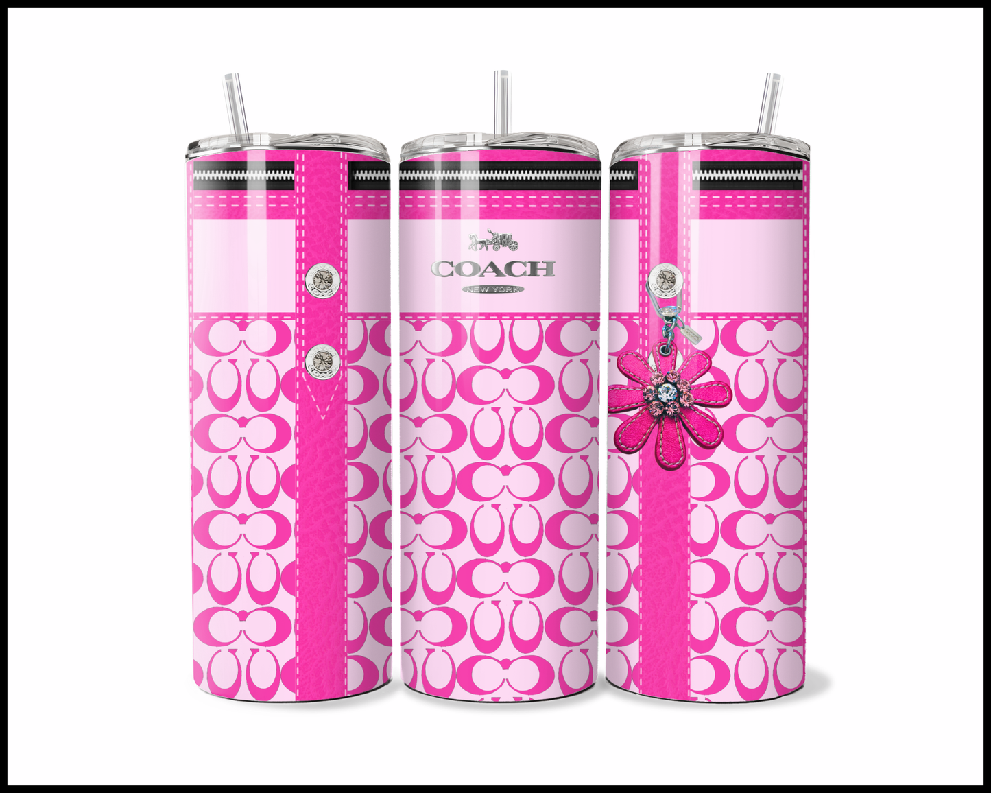Designer Handbag Inspired Tumbler (151)