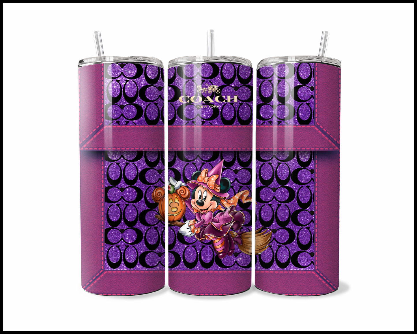Designer Handbag Inspired Tumbler (068)