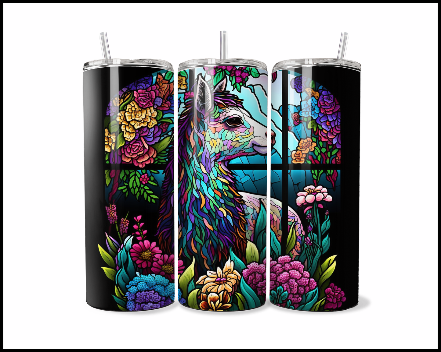 The Mosaic No-Drama Llama Tumbler (490)
