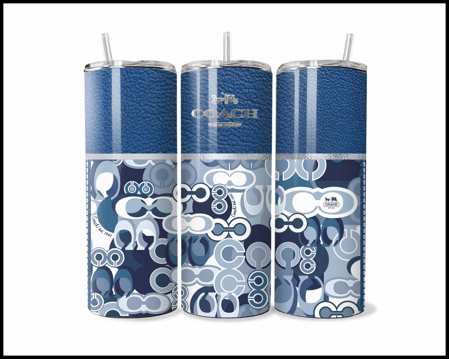 Designer Handbag Inspired Tumbler (127)