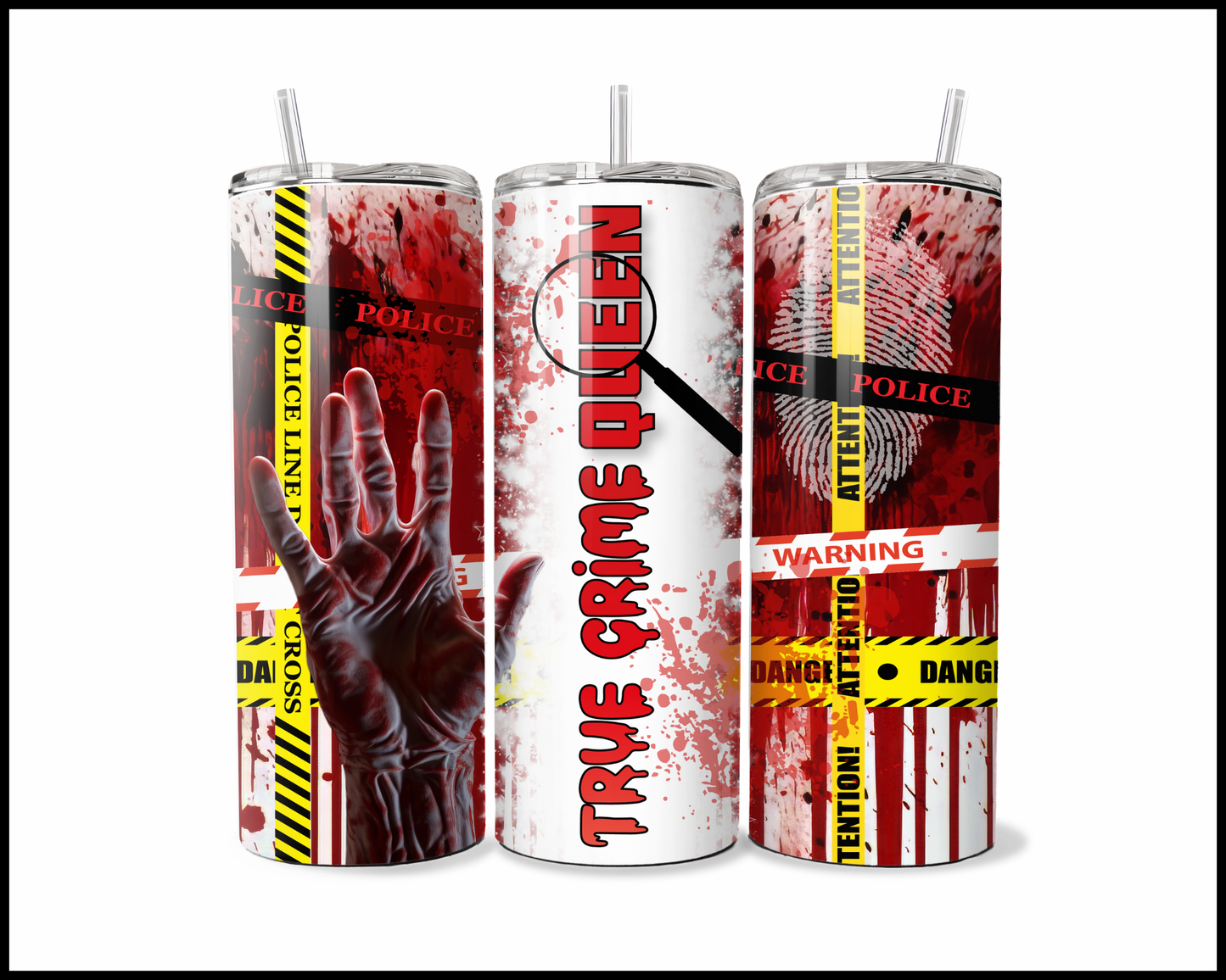 True Crime Queen Tumbler (3974)