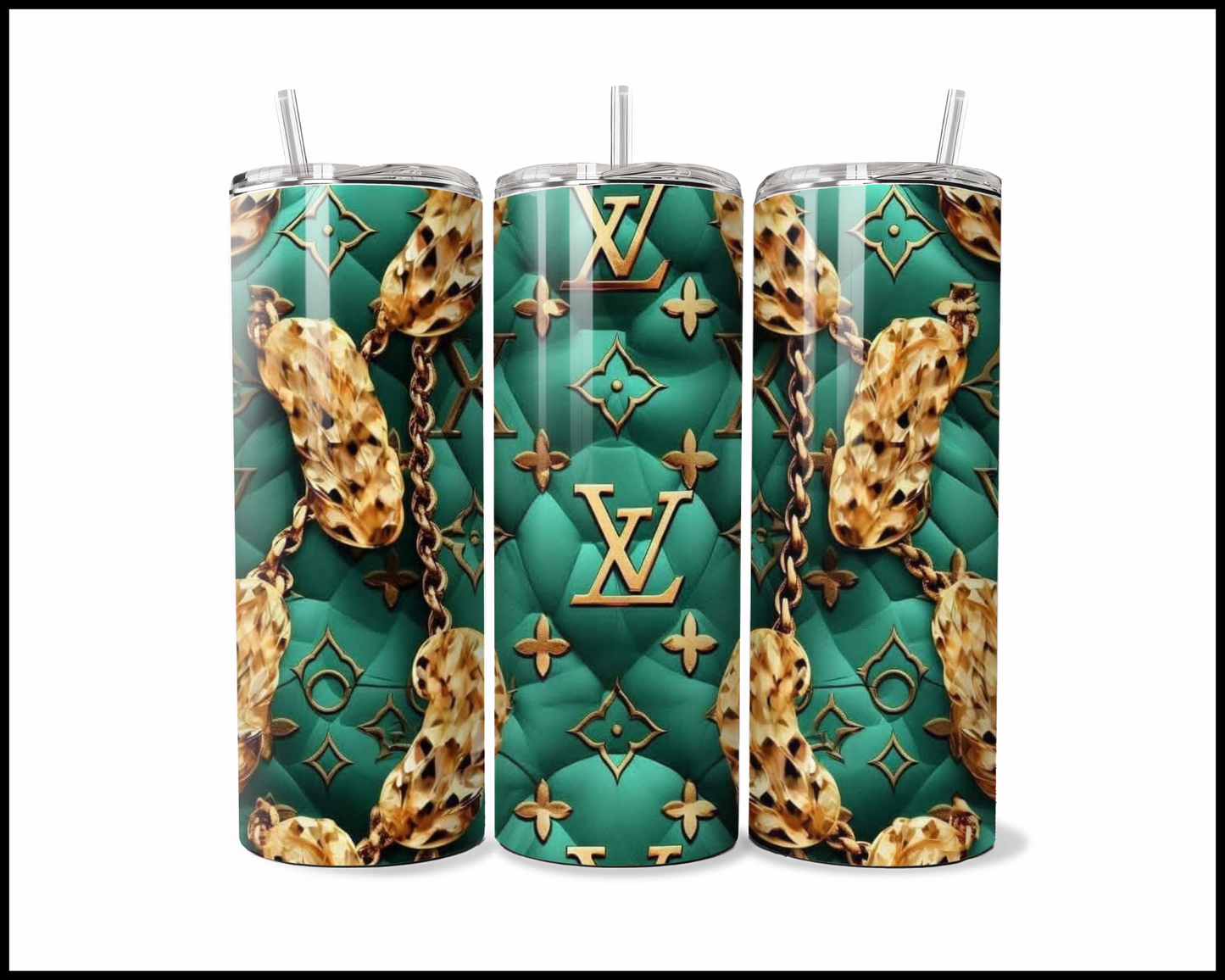 The Haute Couture Golden Crest Tumbler (4843)